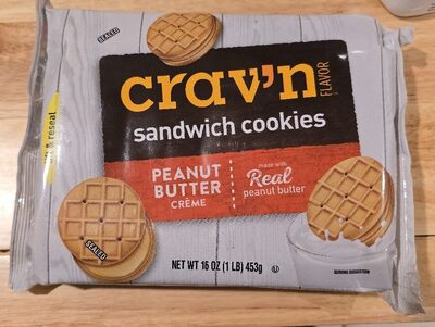 Peanut Butter Creme Sandwich Cookies, Peanut Butter Creme
