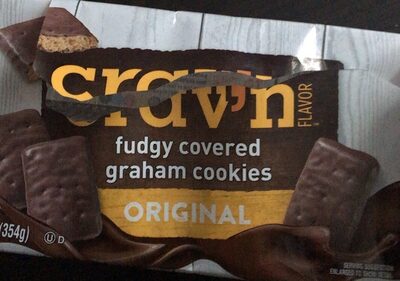 Original Fudge Covered Graham Cookies, Original