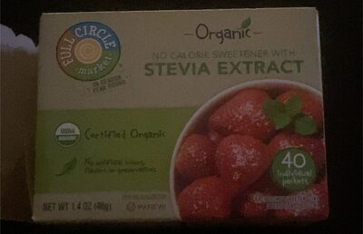 No Calorie Sweetener With Stevia Extract