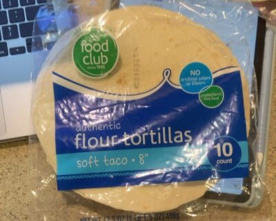 Flour Soft Taco Tortillas, Flour