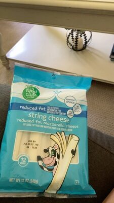 Mozzarella Reduced Fat Low-Moisture Part-Skim String Cheese, Mozzarella