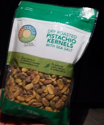 Dry Roasted Pistachio Kernels With Sea Salt, Dry Roasted With Sea Salt
