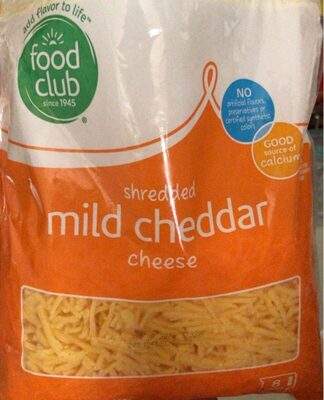 Mild Cheddar Shredded Cheese, Mild Cheddar