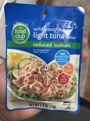 Wild Caught Light Tuna In Water, Wild Caught Light In Water