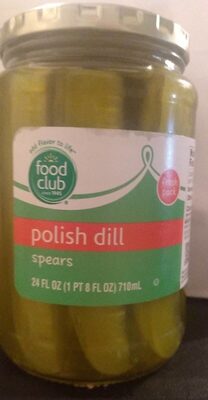 Polish Dill Spears, Polish Dill