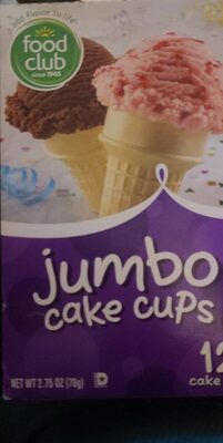 Jumbo Cake Cups