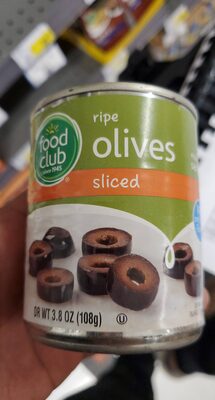 Sliced Ripe Olives