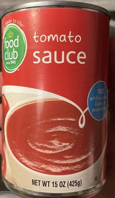 Tomato Sauce, Tomato