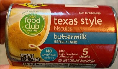 Buttermilk Texas Style Biscuits, Buttermilk