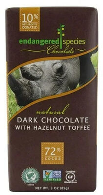 72% Cocoa Creme Filled Dark Chocolate, Raspberry Orange