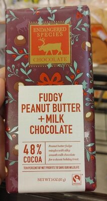 Fudgy Peanut Butter + Milk Chocolate, Fudgy Peanut Butter + Milk
