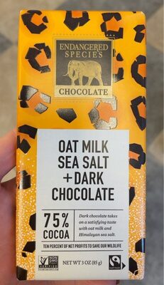 Oat Milk Sea Salt Dark Chocolate
