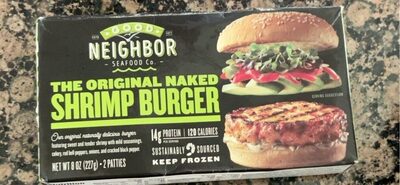 The Original Naked Shrimp Burger