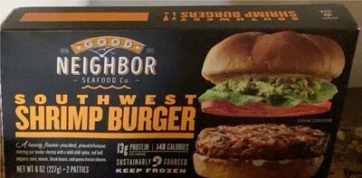 Southwest Shrimp Burger, Shrimp
