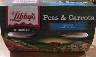 Lightly Seasoned With Sea Salt Peas & Carrots, Lightly Seasoned With Sea Salt