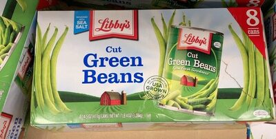 Cut Green Beans Seasoned With Sea Salt, Sea Salt