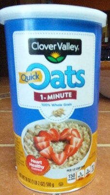 100% Whole Grain 1-Minute Quick Oats, 100% Whole Grain