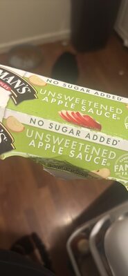Unsweetened Apple Sauce, Apple