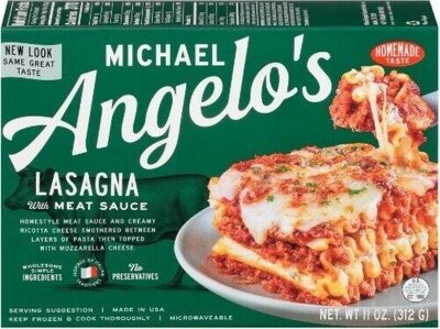 Michael Angelo's Lasagna With Meat Sauce, 11 Oz