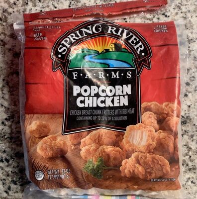 Popcorn Chicken Breast Chunk Fritters With Rib Meat, Popcorn Chicken