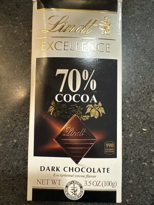 70% Cocoa Dark Chocolate
