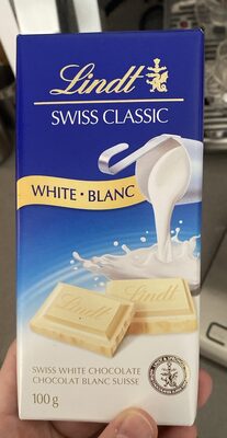 Lindt, Swiss Classic, White Chocolate