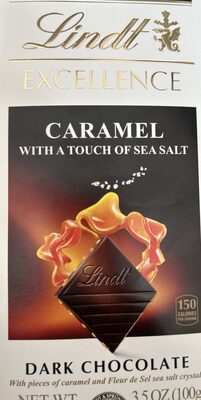 Caramel With A Touch Of Sea Salt Dark Chocolate, Caramel