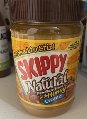 Creamy With Honey Peanut Butter Spread, Honey