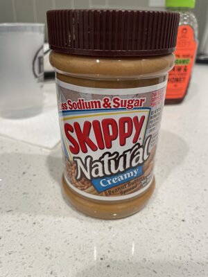 Creamy Natural Peanut Butter Spread, Creamy