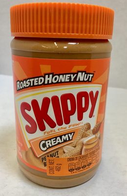 Roasted Honey Nut Creamy Peanut Butter Spread, Honey