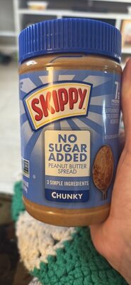 No Sugar Added Chunky Peanut Butter Spread