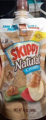 Natural Creamy Peanut Butter Spread