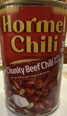 Chunky With Beef Beans Chili, Beef