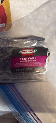 Teriyaki Pork Tenderloin, Teriyaki