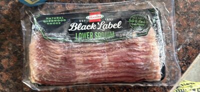 Natural Hardwood Smoke Lower Sodium Bacon