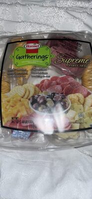 Hormel Gatherings Supreme Party Tray, 39.7 Oz