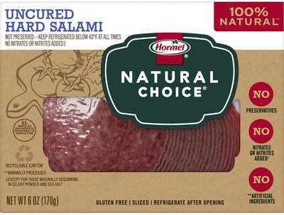 Uncured Hard Salami, Uncured