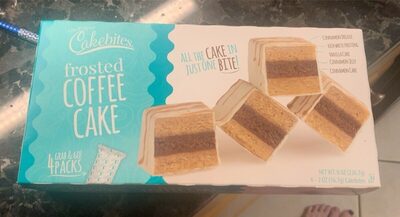 Frosted Coffee Cake, Cinnamon; Vanilla