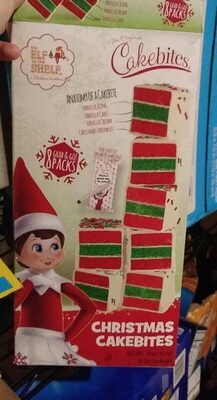 Vanilla Christmas Cakebites, Vanilla
