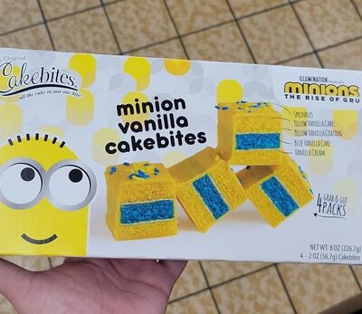 Minion Vanilla Cakebites, Minion Vanilla