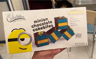 Chocolate Minion Cakebites, Chocolate