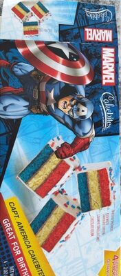 Cakebite Captain America, 2 Oz, 4 Count