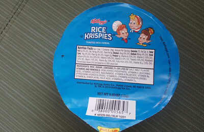 Kellogg's Rice Krispies Cereal .62oz