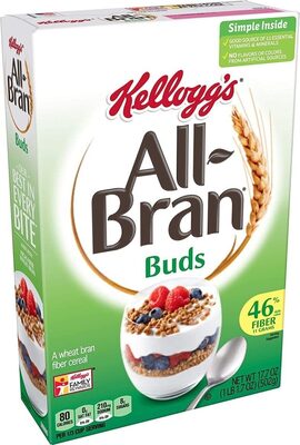 Kellogg's All Bran Cereal Buds 17.7oz