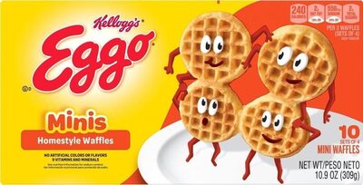 Minis Maple Flavor Homestyle Waffles, Maple