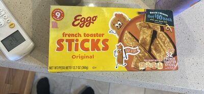 Kellogg's Eggo French Toast French Toaster Sticks Original 12.7oz