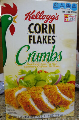 Kellogg's Corn Flakes Crumbs Cereal 21oz