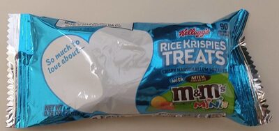 Kellogg's Rice Krispies Treats Squares Original M&M Minis .78oz