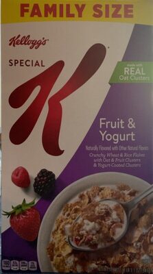 Fruit & Yogurt Cereal, Fruit; Yogurt