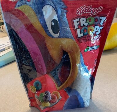 Kellogg's Froot Loops Cereal 3.1oz